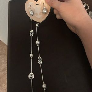 Brighton necklace and earring set